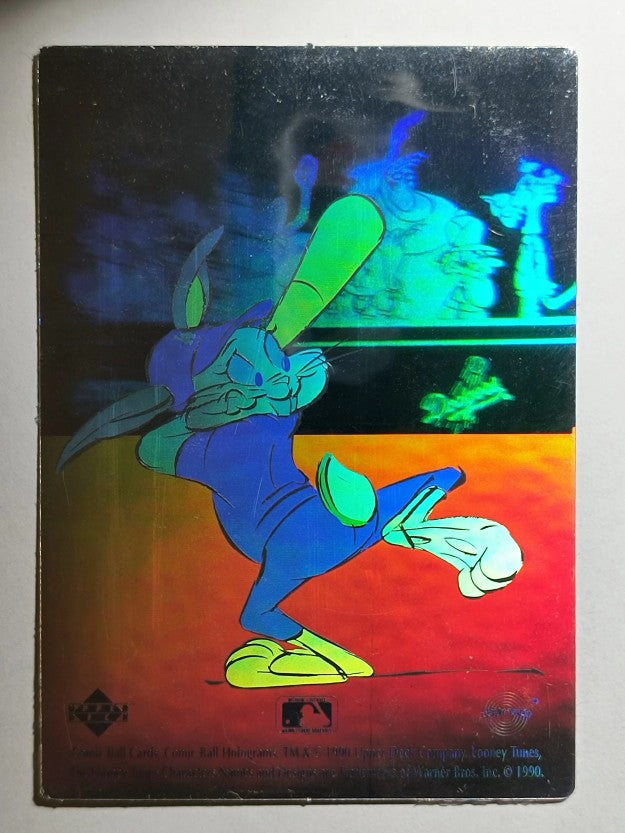 1990 Upper Deck Comic Ball Holograms #1 Bugs Bunny