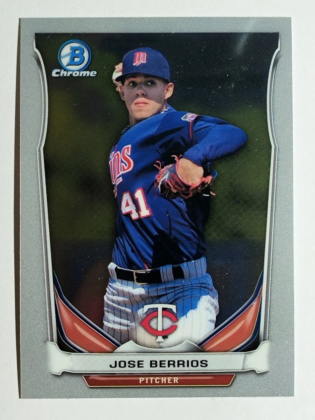2014 Bowman Chrome Draft Top Prospects #CTP19 Jose Berrios
