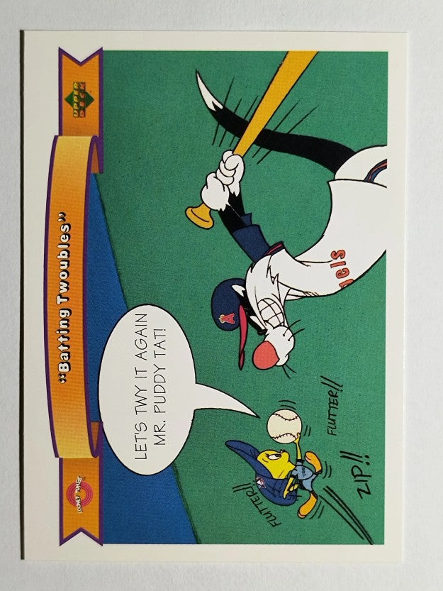 1991 Upper Deck Comic Ball 2 #83 Batting Twoubles