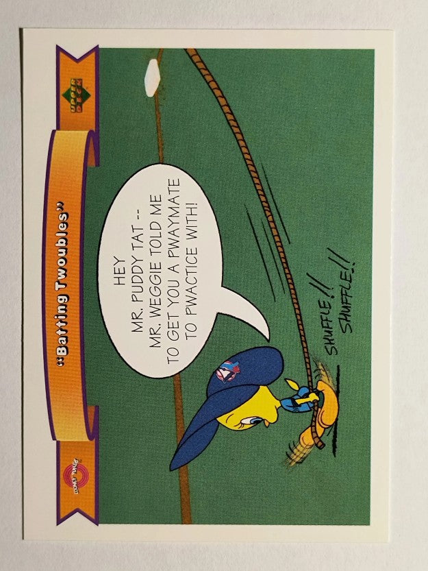 1991 Upper Deck Comic Ball 2 #87 Batting Twoubles