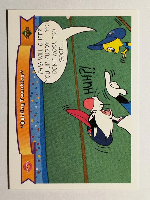 1991 Upper Deck Comic Ball 2 #88 Batting Twoubles