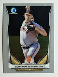 2014 Bowman Chrome Draft Top Prospects #CTP83 Clayton Blackburn