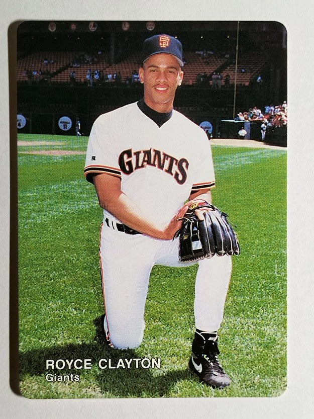 1992 Giants Mother's #4 Royce Clayton