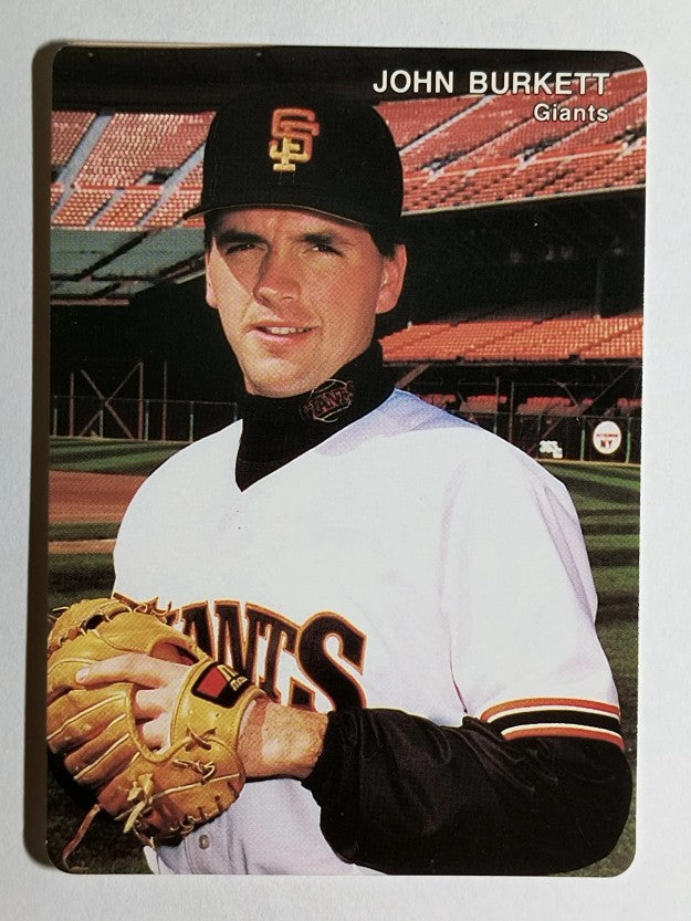 1992 Giants Mother's #5 John Burkett