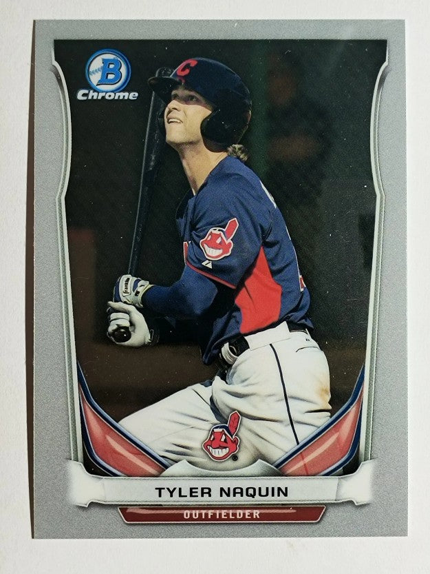 2014 Bowman Chrome Draft Top Prospects #CTP88 Tyler Naquin