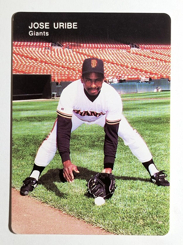 1992 Giants Mother's #17 Jose Uribe