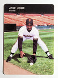 1992 Giants Mother's #17 Jose Uribe