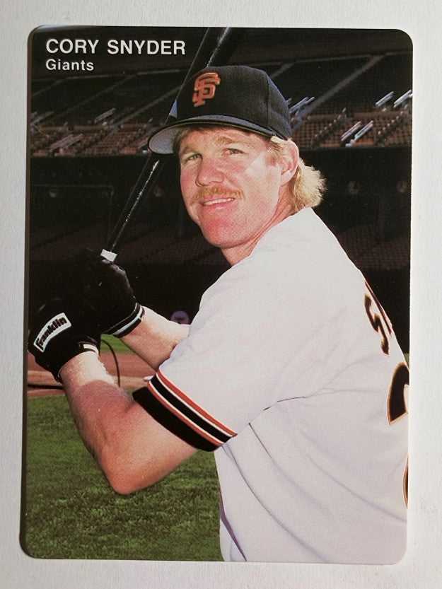 1992 Giants Mother's #19 Cory Snyder