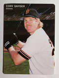 1992 Giants Mother's #19 Cory Snyder