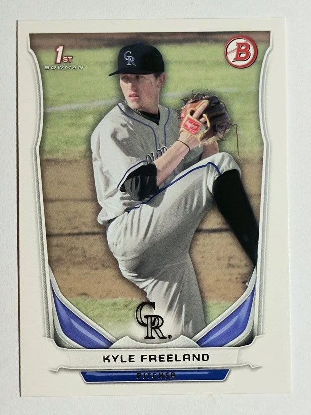 2014 Bowman Draft #DP5 Kyle Freeland