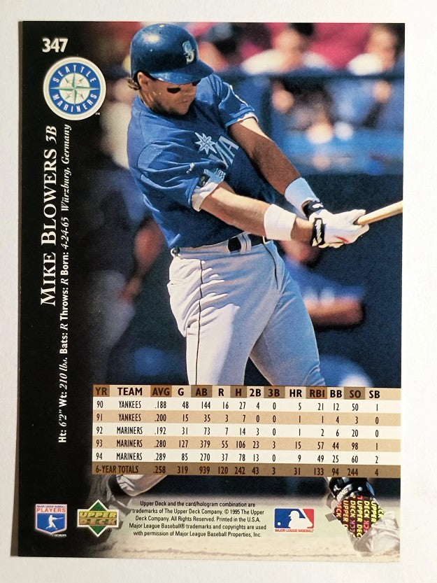 1995 Upper Deck #347 Mike Blowers