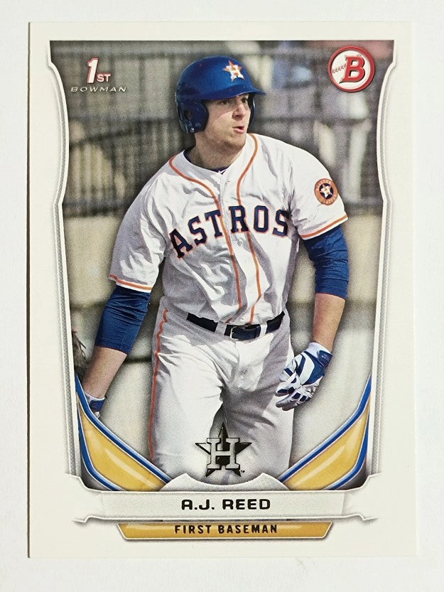2014 Bowman Draft #DP40 A.J. Reed