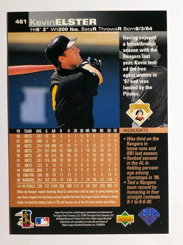 1997 Upper Deck #461 Kevin Elster
