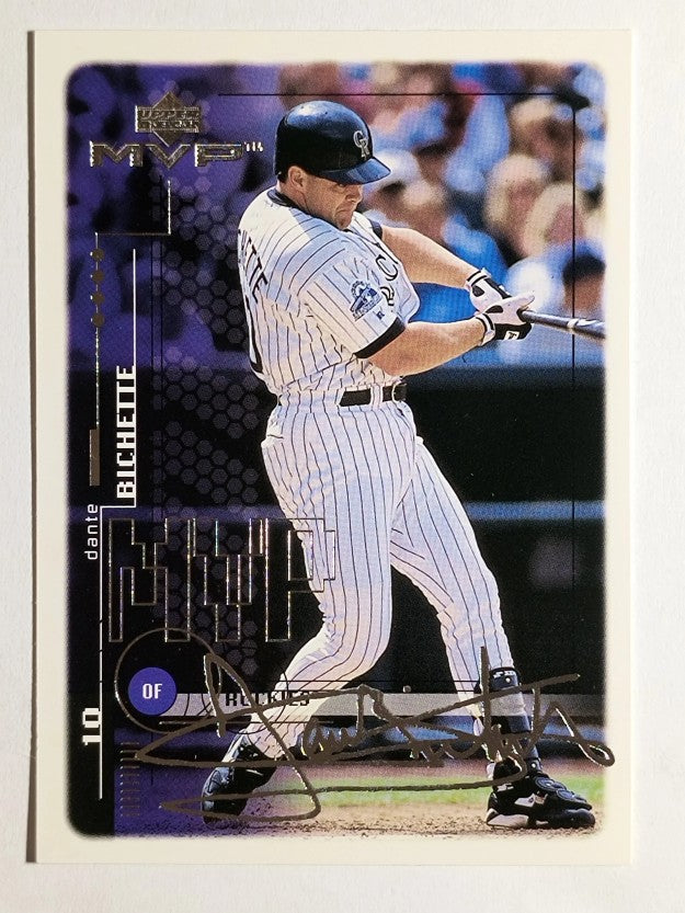 1999 Upper Deck MVP Silver Script #72 Dante Bichette