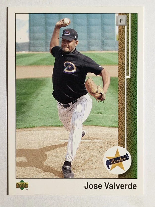 2002 UD Authentics #191 Jose Valverde SR RC