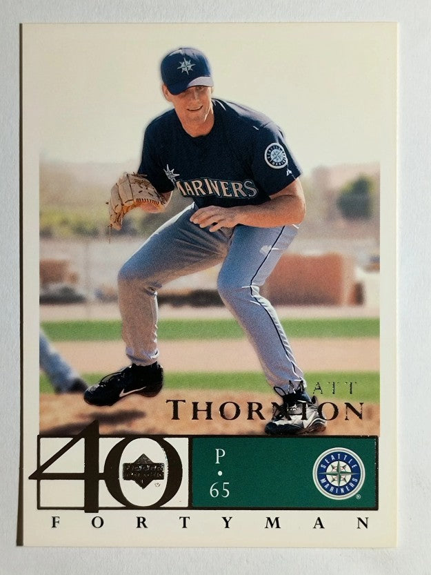 2003 Upper Deck 40-Man #137 Matt Thornton