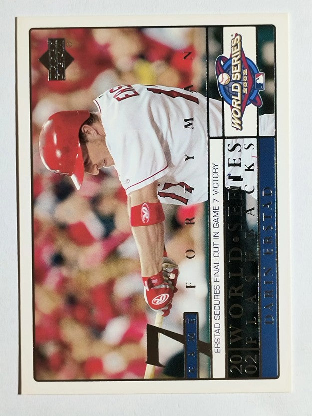 2003 Upper Deck 40-Man #836 Darin Erstad 02 WS