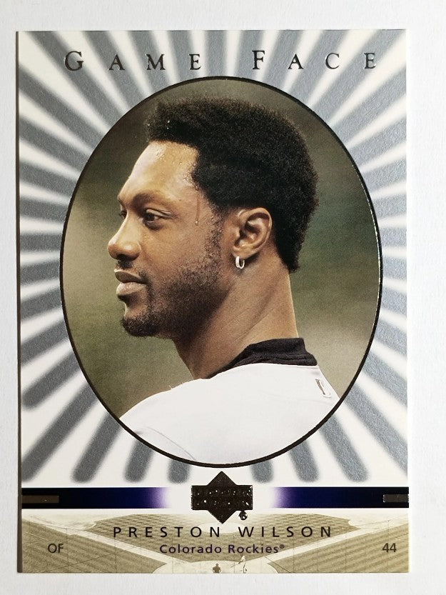 2003 Upper Deck Game Face #39 Preston Wilson
