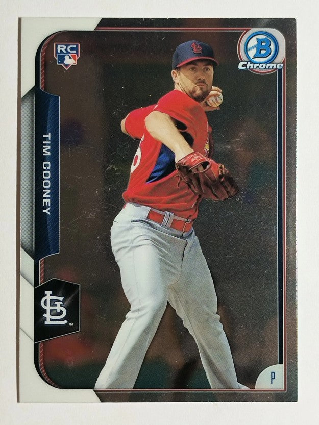 2015 Bowman Chrome #177 Tim Cooney RC