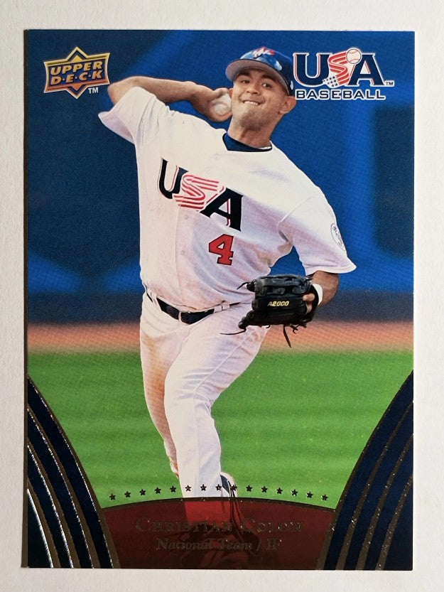 2008-09 USA Baseball #3 Christian Colon