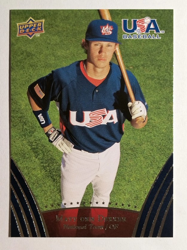 2008-09 USA Baseball #5 Matt den Dekker