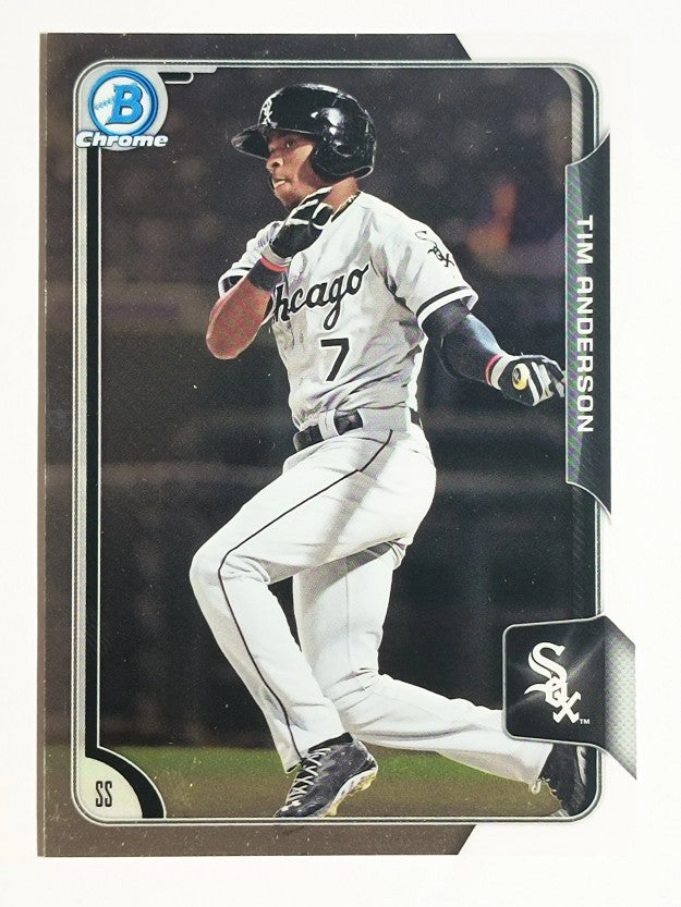 2015 Bowman Chrome Prospects #BCP81 Tim Anderson
