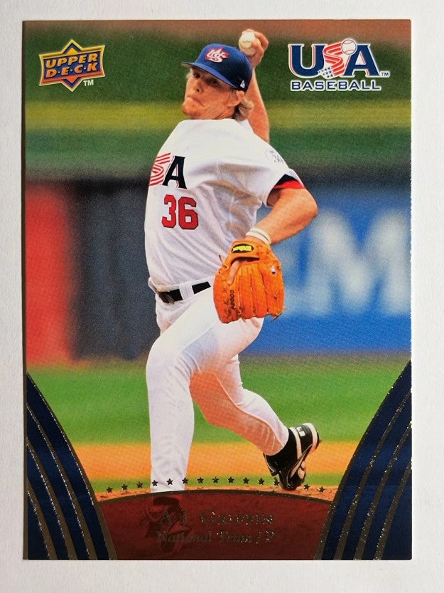 2008-09 USA Baseball #10 A.J. Griffin