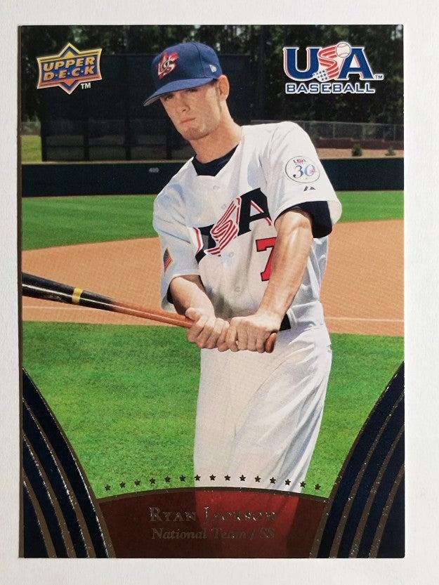 2008-09 USA Baseball #12 Ryan Jackson