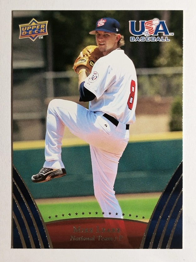 2008-09 USA Baseball #13 Mike Leake