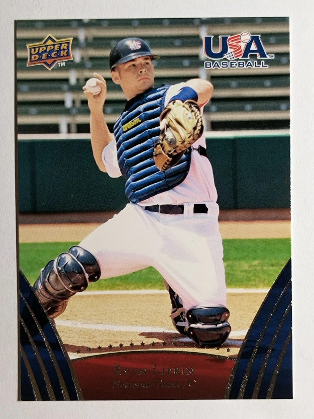2008-09 USA Baseball #14 Ryan Lipkin