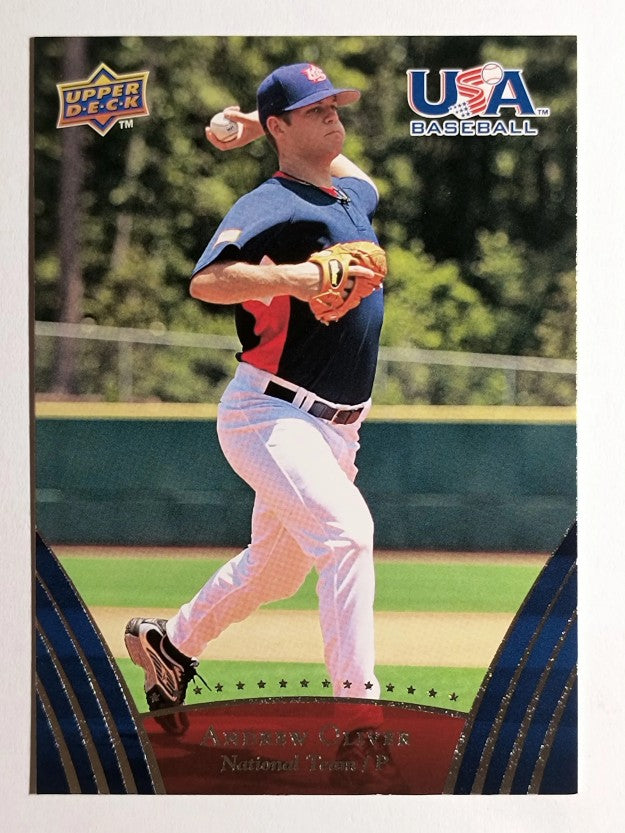 2008-09 USA Baseball #18 Andrew Oliver