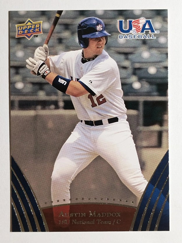 2008-09 USA Baseball #24 Austin Maddox