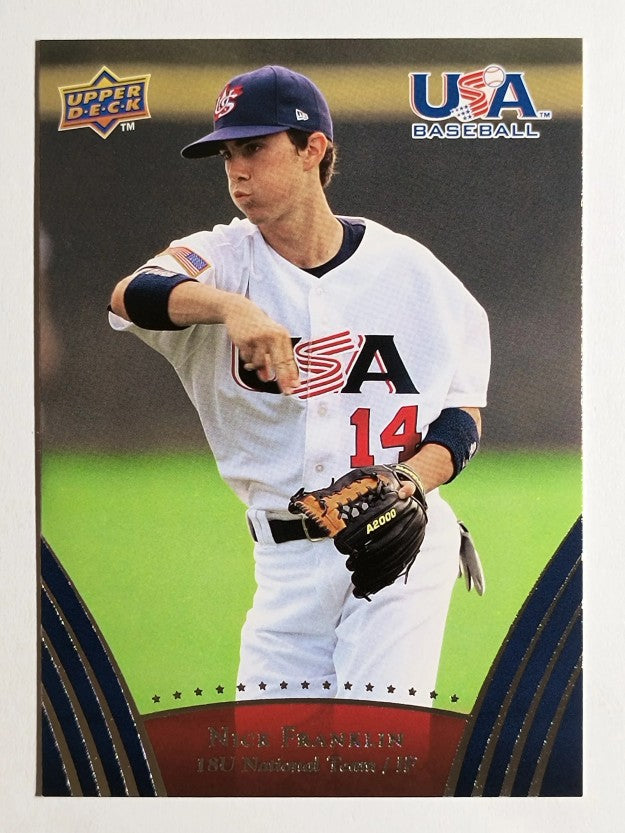 2008-09 USA Baseball #30 Nick Franklin