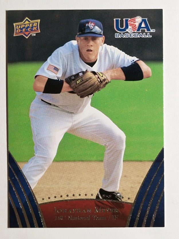 2008-09 USA Baseball #34 Jonathan Meyer
