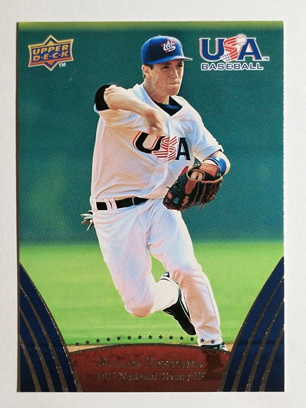 2008-09 USA Baseball #37 Nolan Fontana