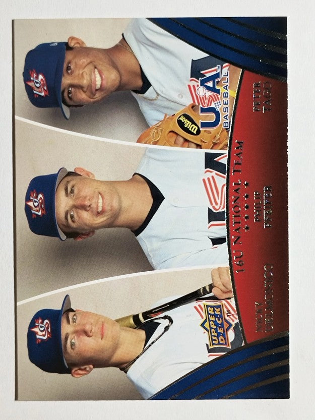 2008-09 USA Baseball #41 Nicky Delmonico/Philip Pfeifer/Peter Tago