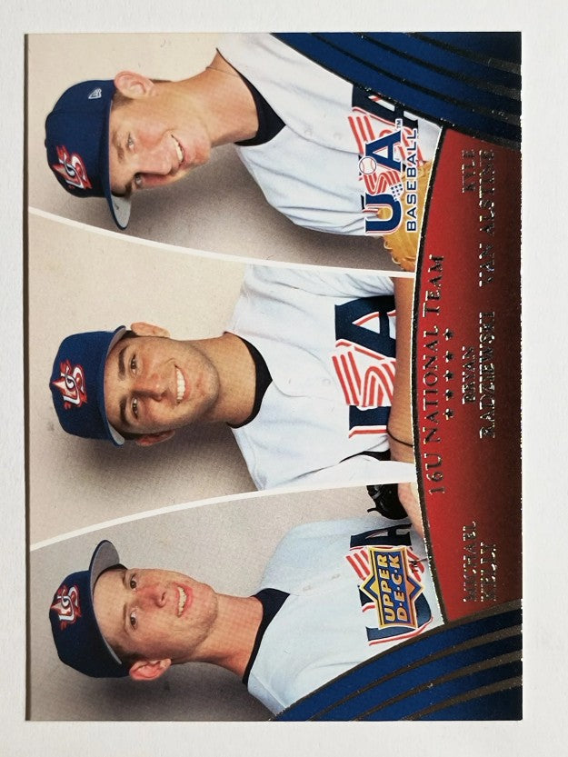 2008-09 USA Baseball #43 Michael Kelly/Bryan Radziewski/Kyle Van Alstine
