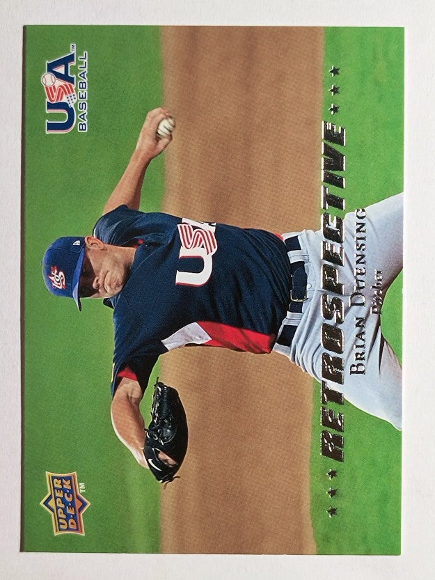 2008-09 USA Baseball National Team Retrospective #USA4 Brian Duensing