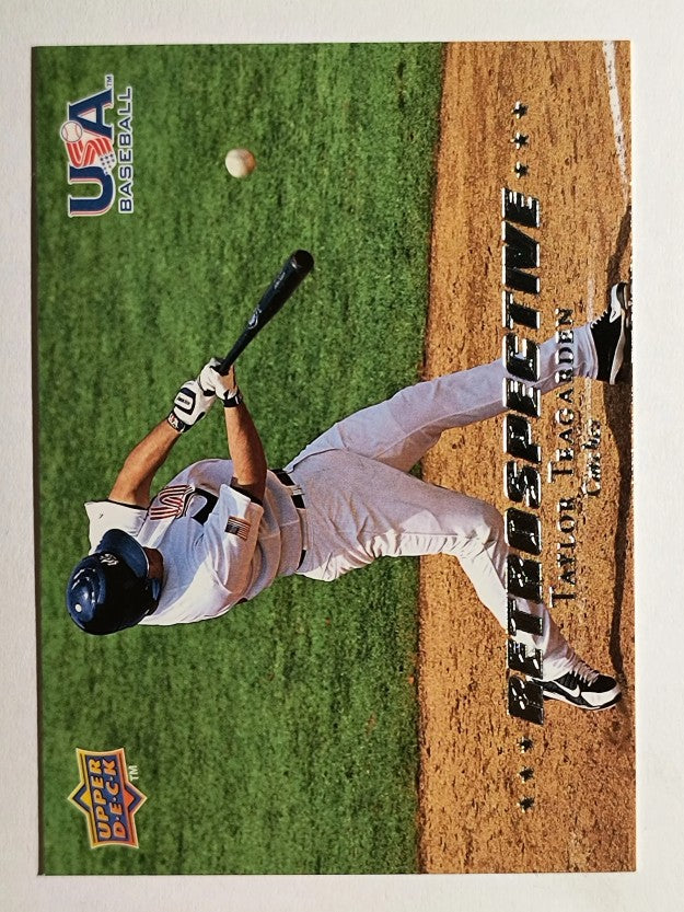 2008-09 USA Baseball National Team Retrospective #USA10 Taylor Teagarden
