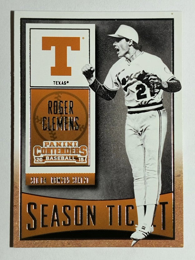 2015 Panini Contenders #84 Roger Clemens