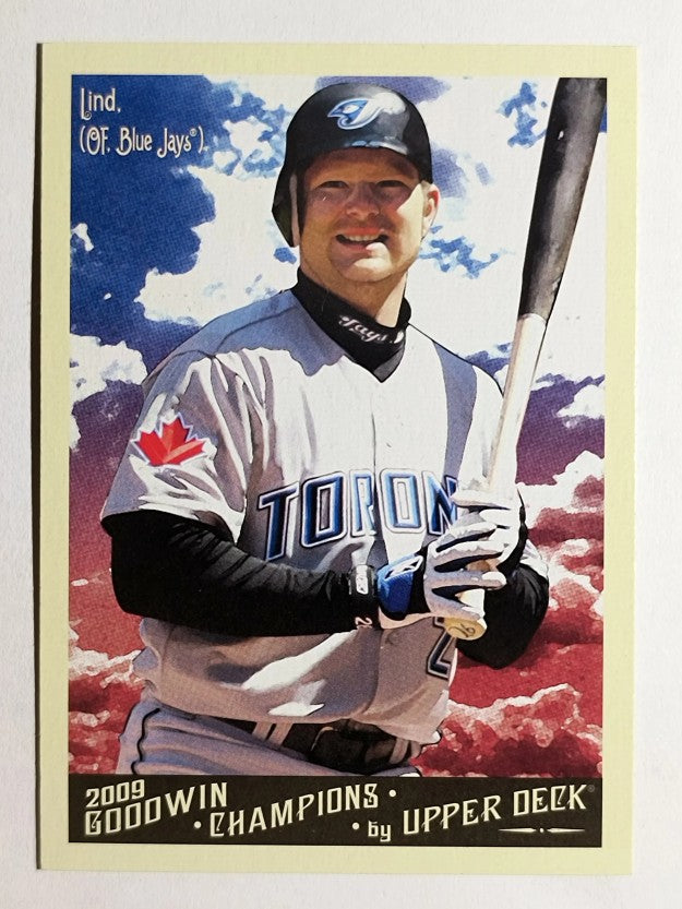 2009 Upper Deck Goodwin Champions #173 Adam Lind SP