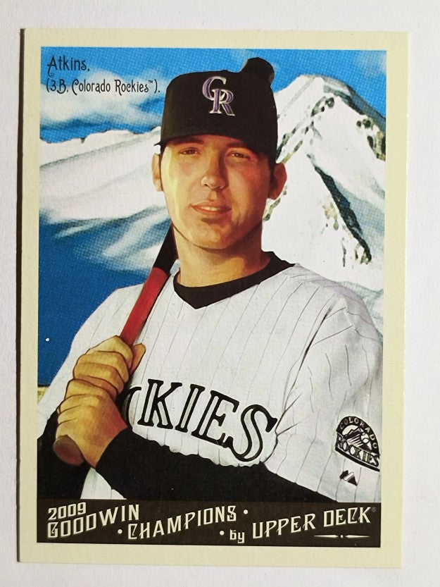 2009 Upper Deck Goodwin Champions #205 Garrett Atkins SP