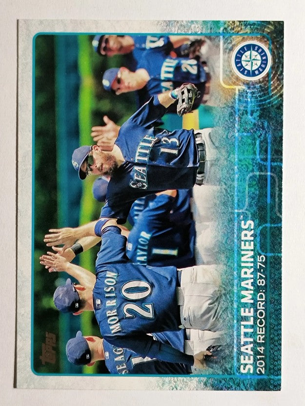 2015 Topps #465 Seattle Mariners