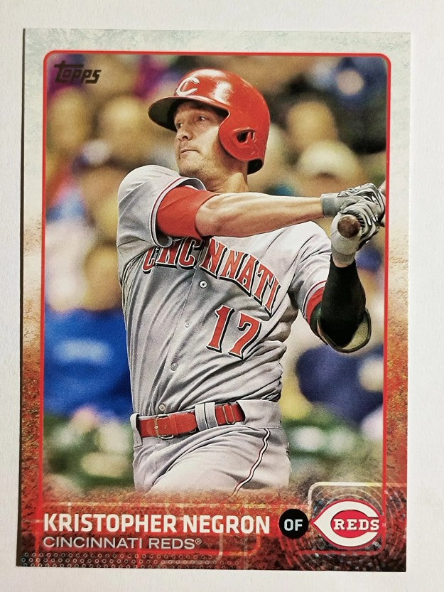 2015 Topps #547 Kristopher Negron RC