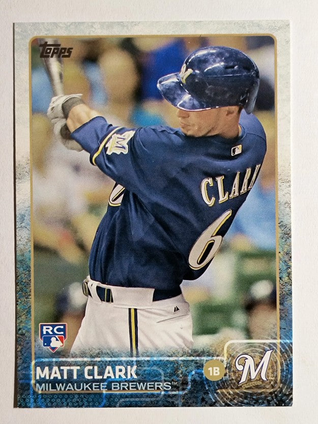 2015 Topps #640 Matt Clark RC