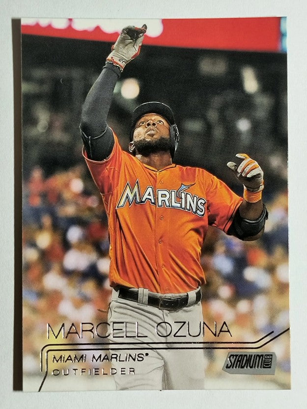 2015 Stadium Club #77 Marcell Ozuna