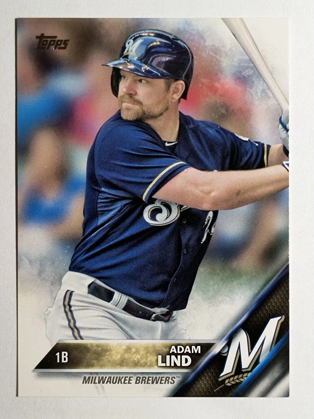 2016 Topps #57 Adam Lind