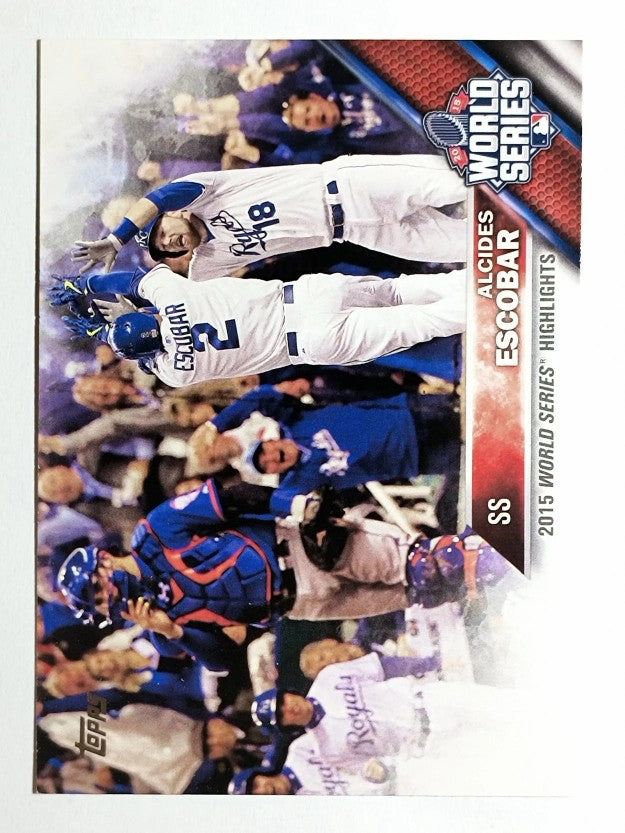 2016 Topps #120 Alcides Escobar WSH
