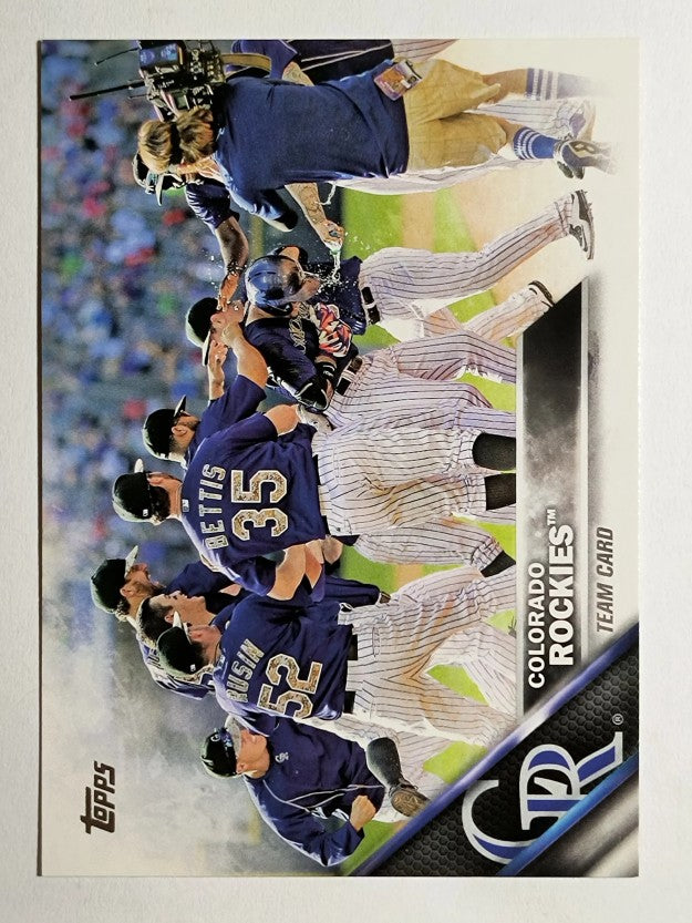 2016 Topps #202 Colorado Rockies