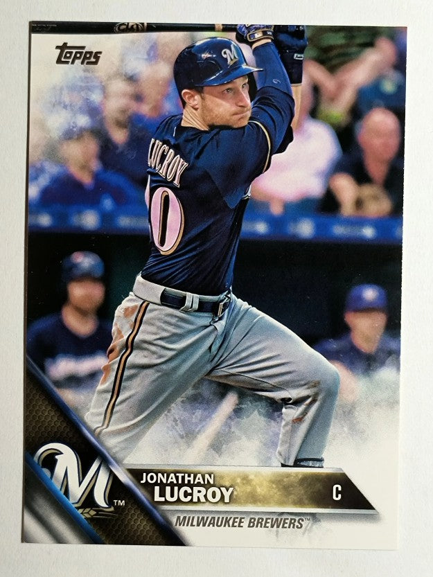 2016 Topps #344 Jonathan Lucroy